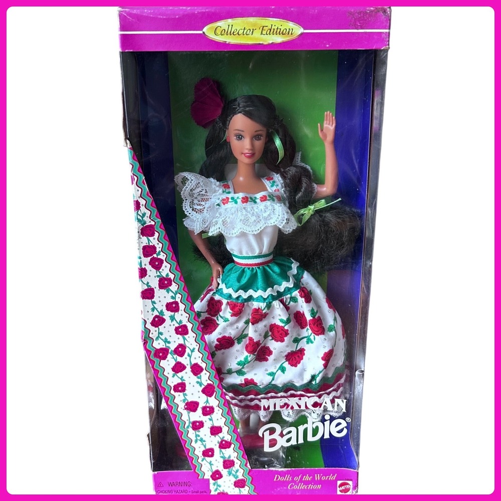 New Mattel Mexican Barbie Doll of the World Collector Edition 1995 Vintage 14449